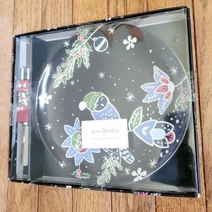 New Vera Bradley Plate & Spreader Set
